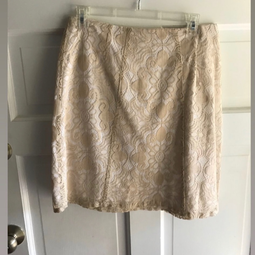 New York & Co Lace Skirt